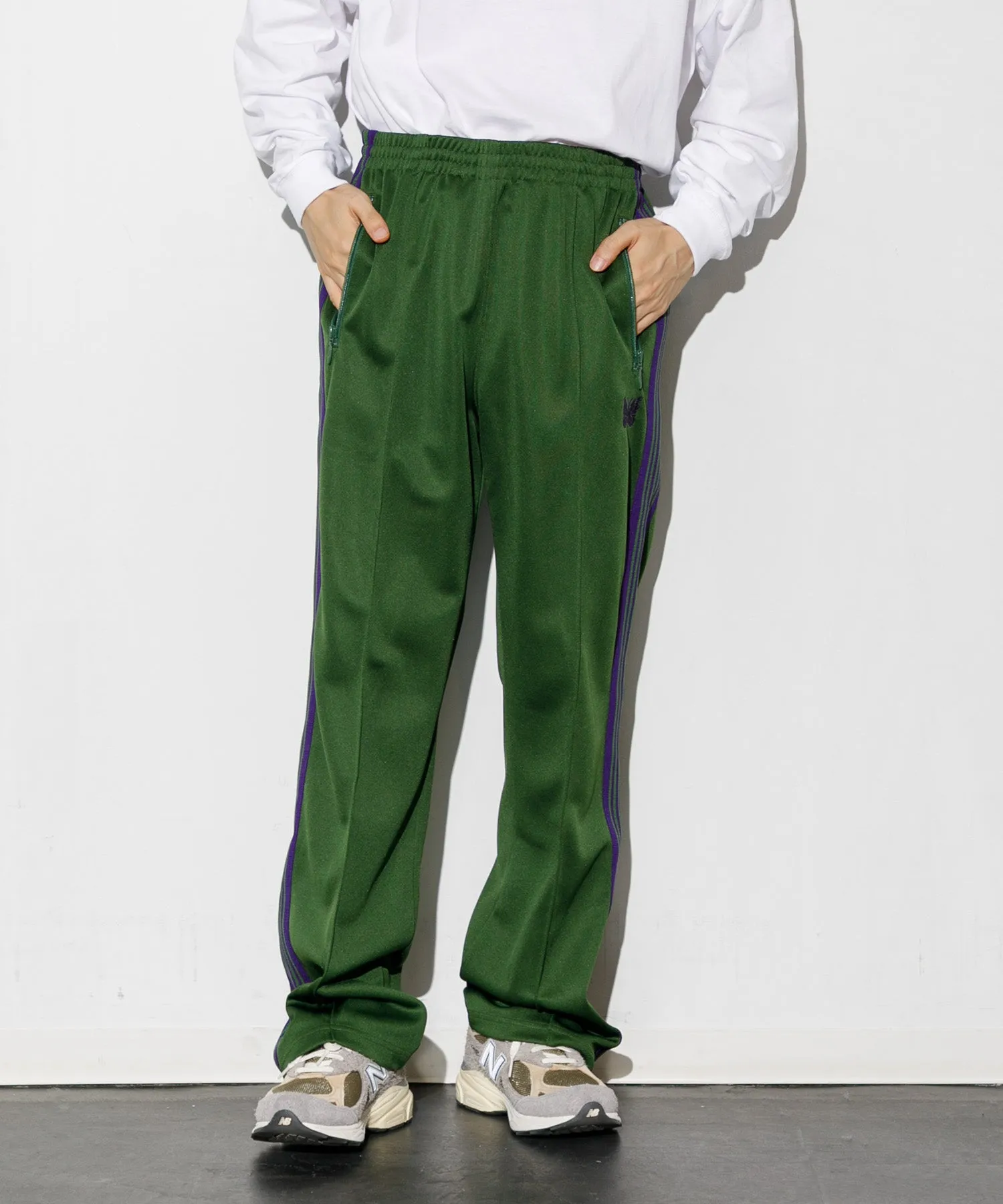 【MEN】NEEDLES Track Pant Poly Smooth