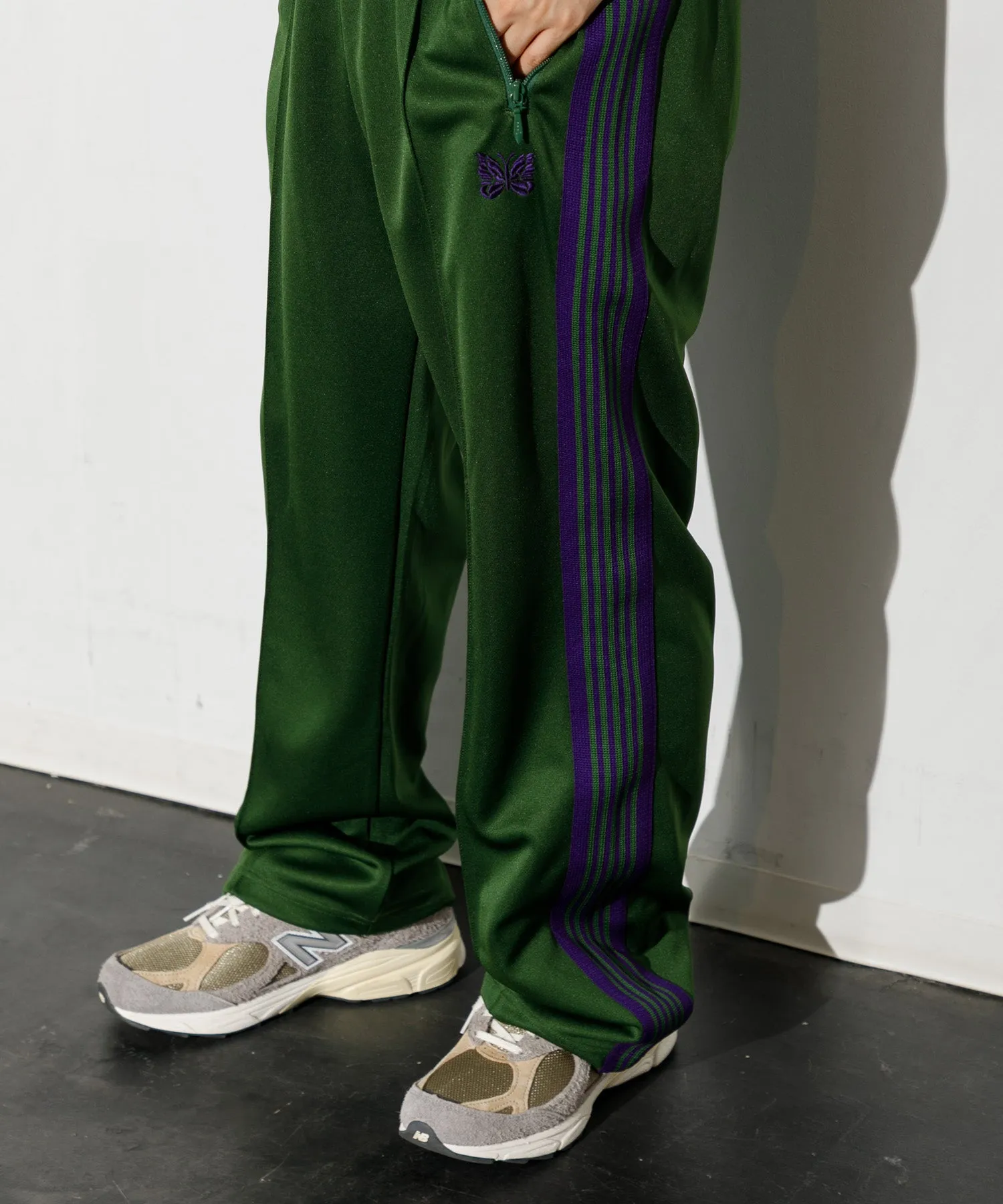 【MEN】NEEDLES Track Pant Poly Smooth