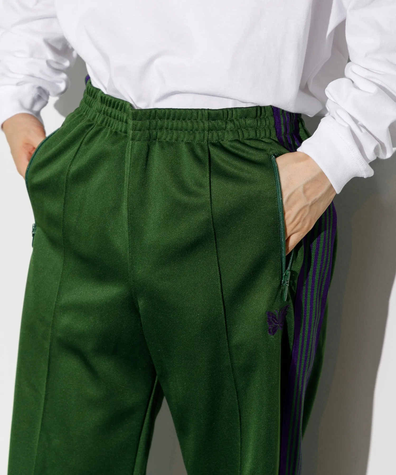 【MEN】NEEDLES Track Pant Poly Smooth
