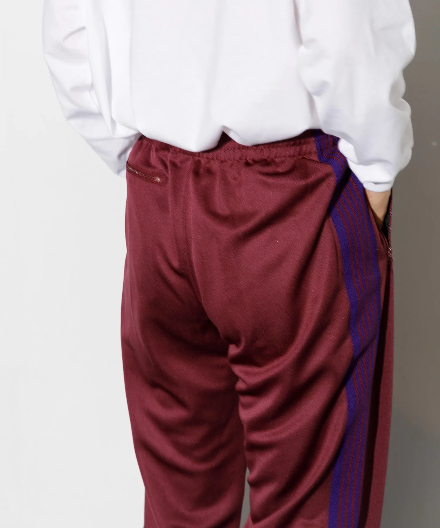 【MEN】NEEDLES Track Pant Poly Smooth