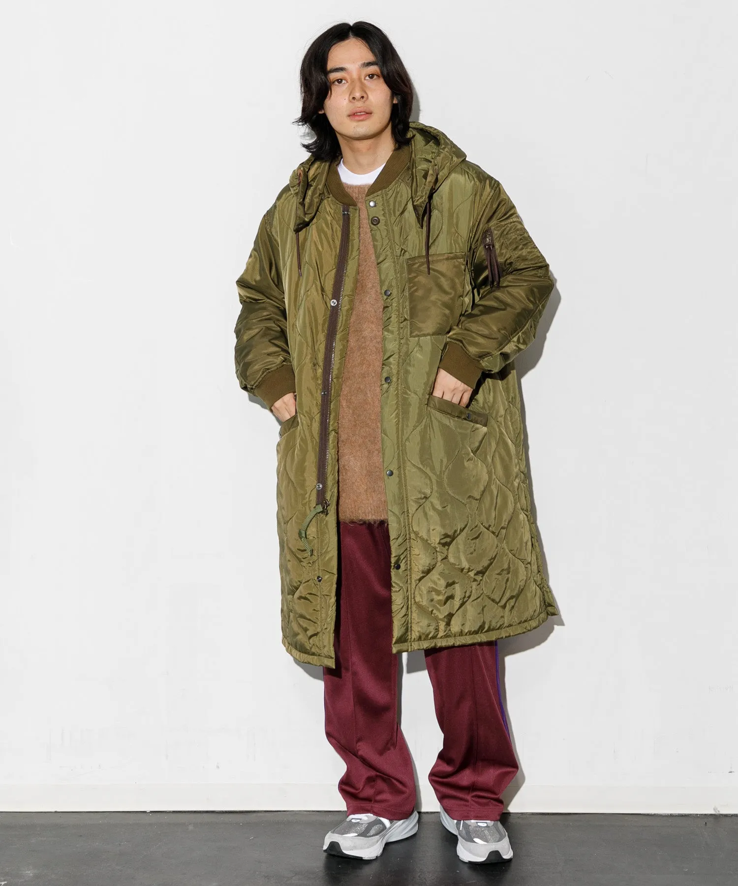 【MEN】NEEDLES Track Pant Poly Smooth