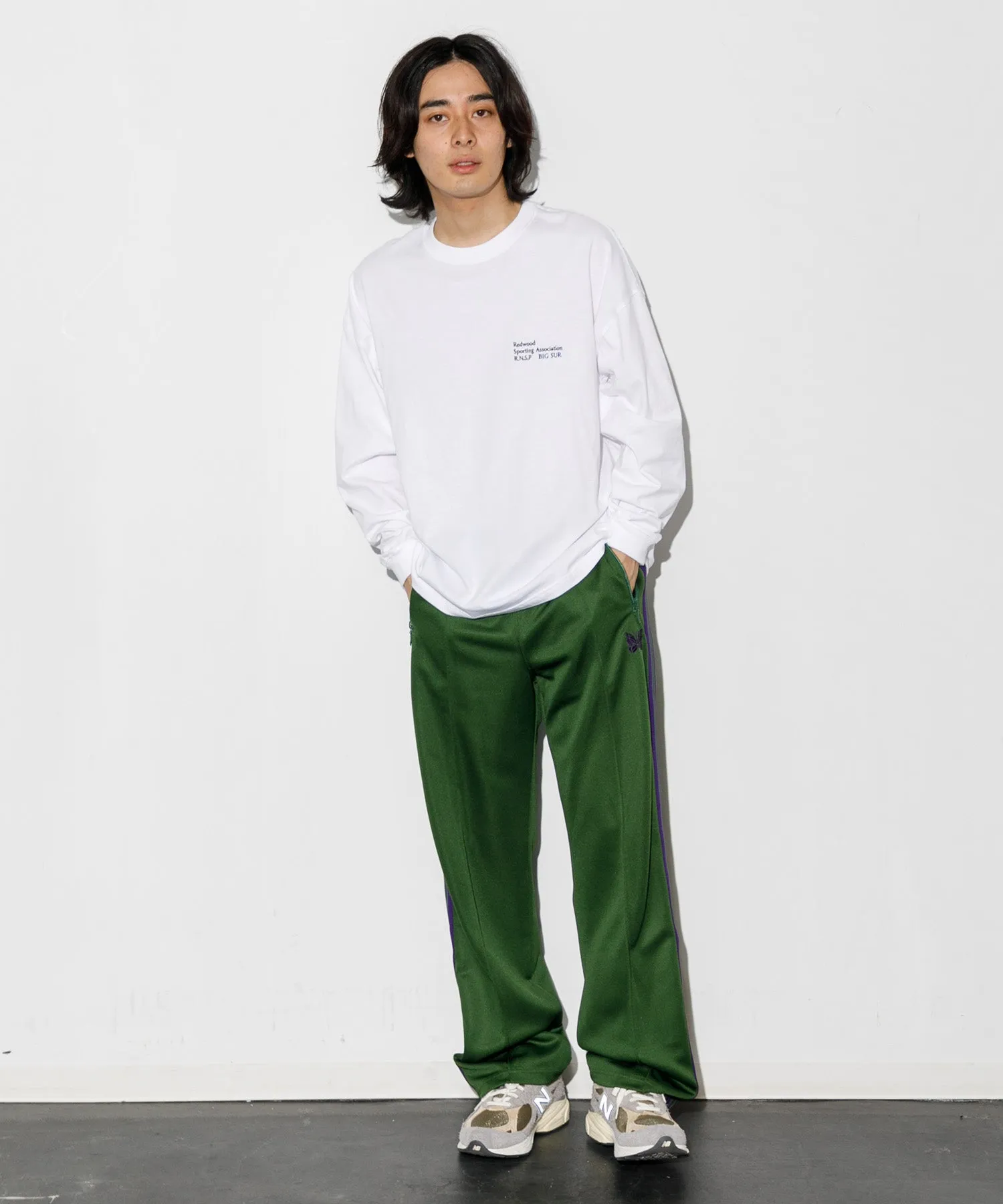 【MEN】NEEDLES Track Pant Poly Smooth