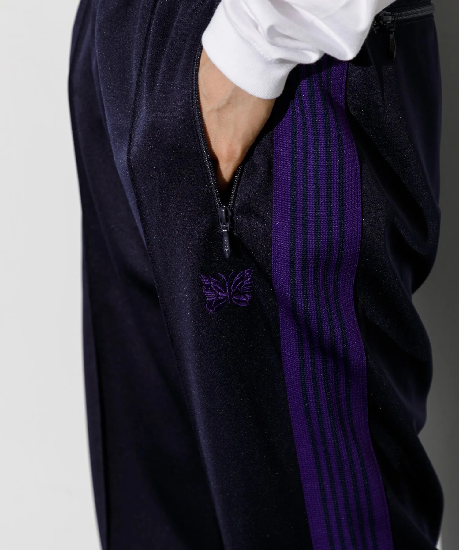 【MEN】NEEDLES Track Pant Poly Smooth