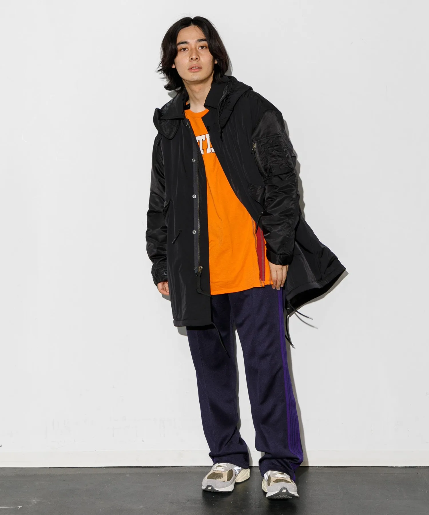 【MEN】NEEDLES Track Pant Poly Smooth