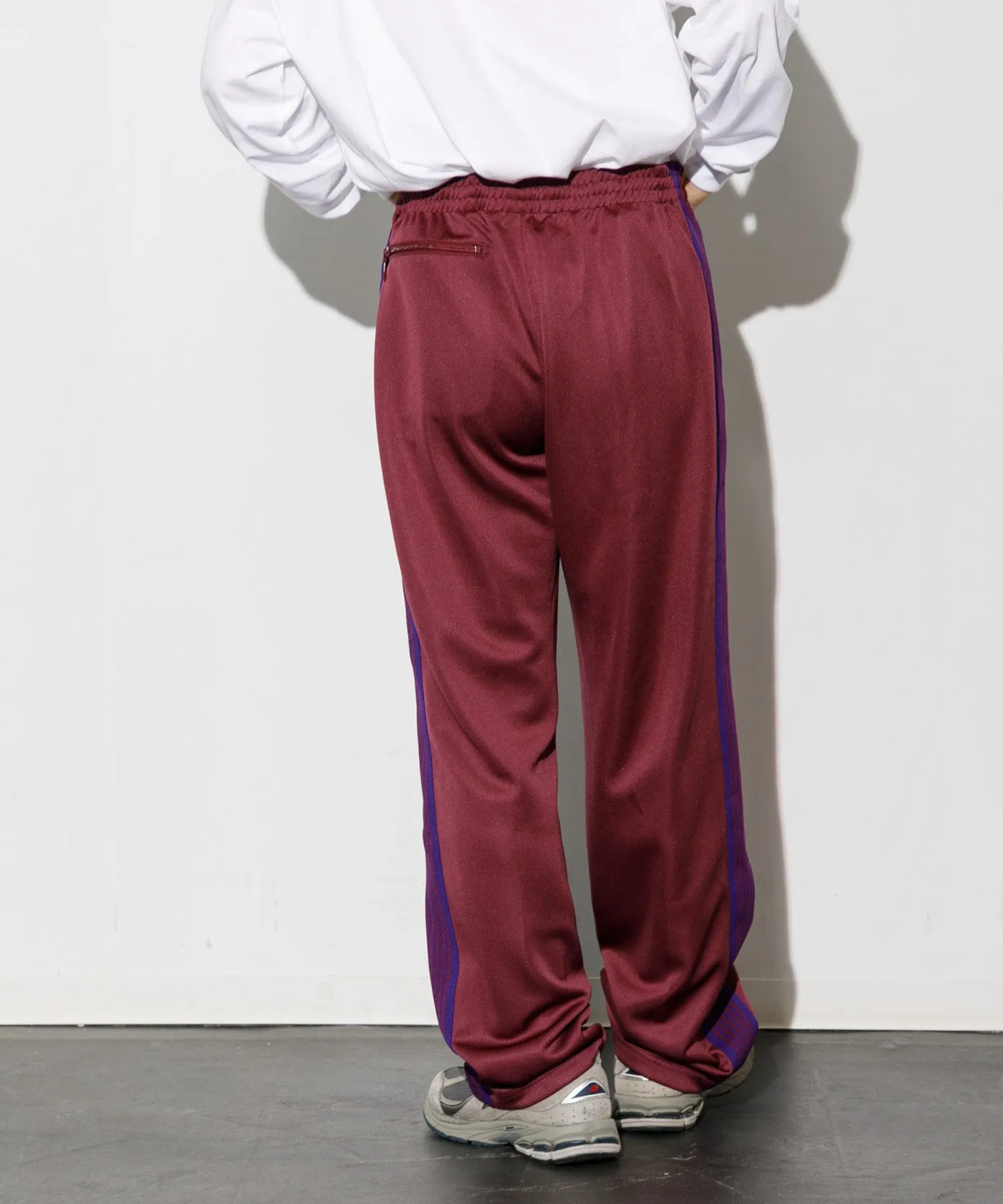 【MEN】NEEDLES Track Pant Poly Smooth