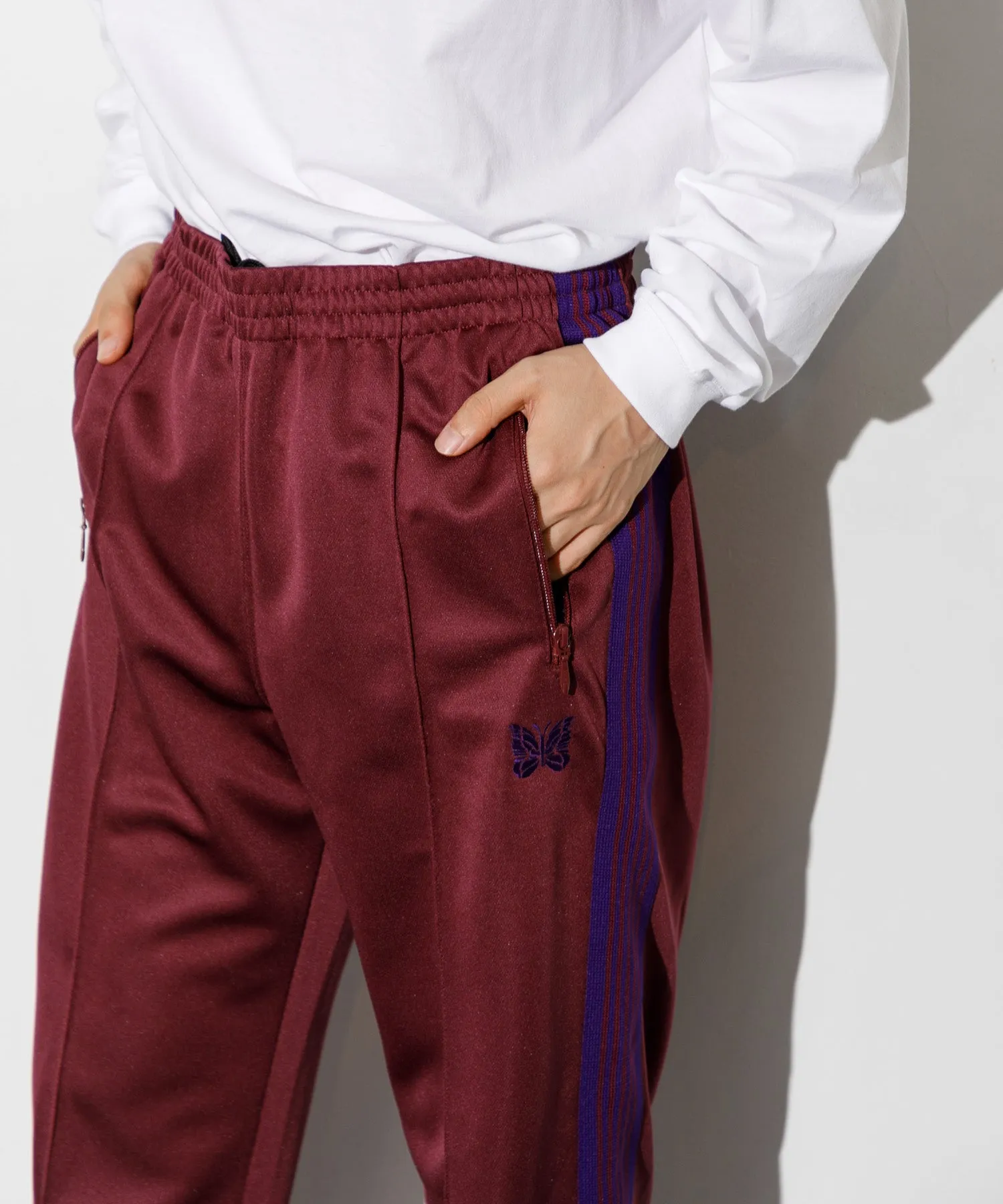 【MEN】NEEDLES Track Pant Poly Smooth
