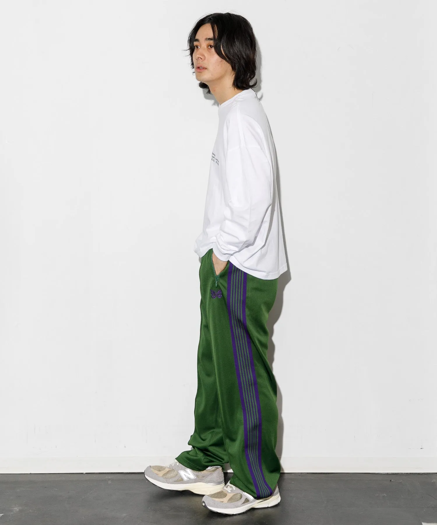 【MEN】NEEDLES Track Pant Poly Smooth