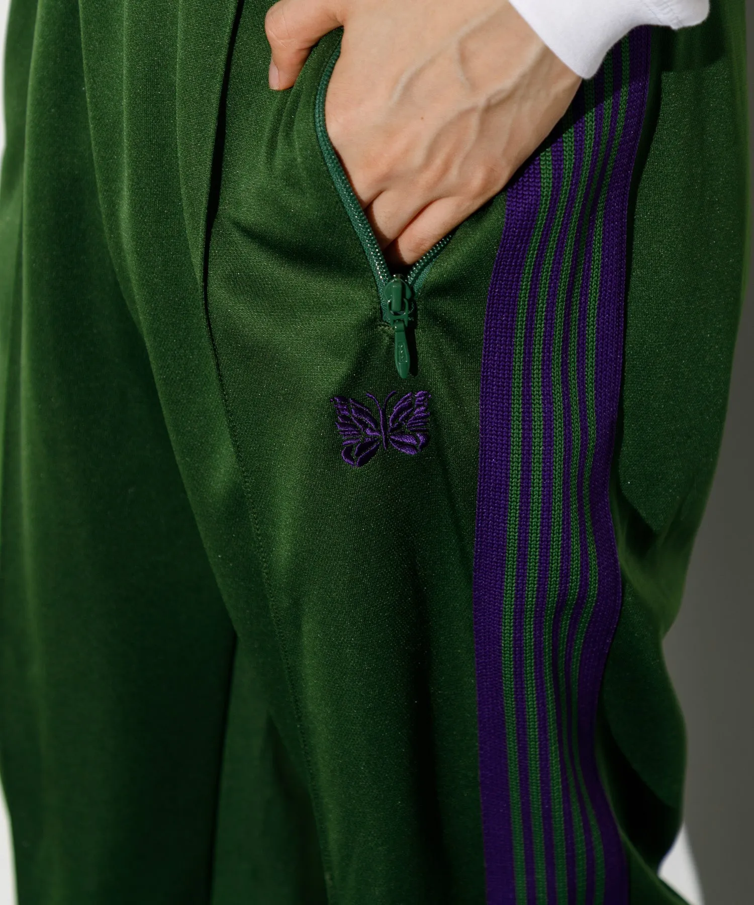 【MEN】NEEDLES Track Pant Poly Smooth