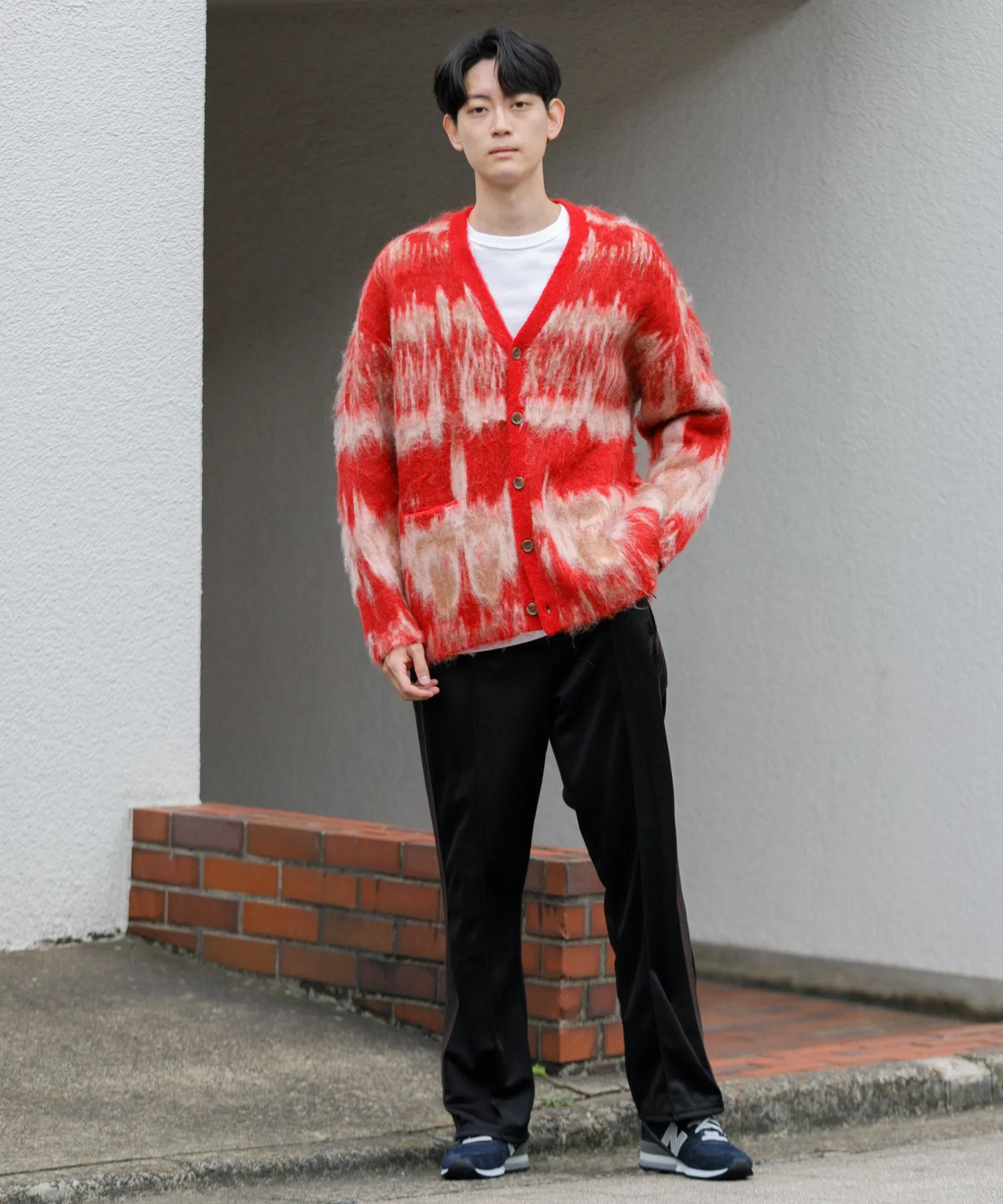【MEN】NEEDLES TRACK PANTS - POLY SMOOTH