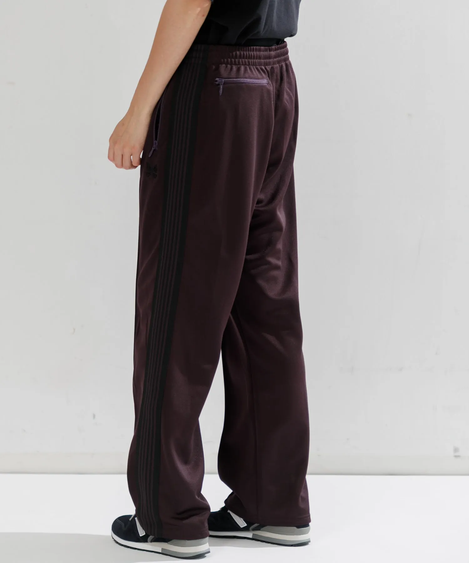 【MEN】NEEDLES TRACK PANTS - POLY SMOOTH