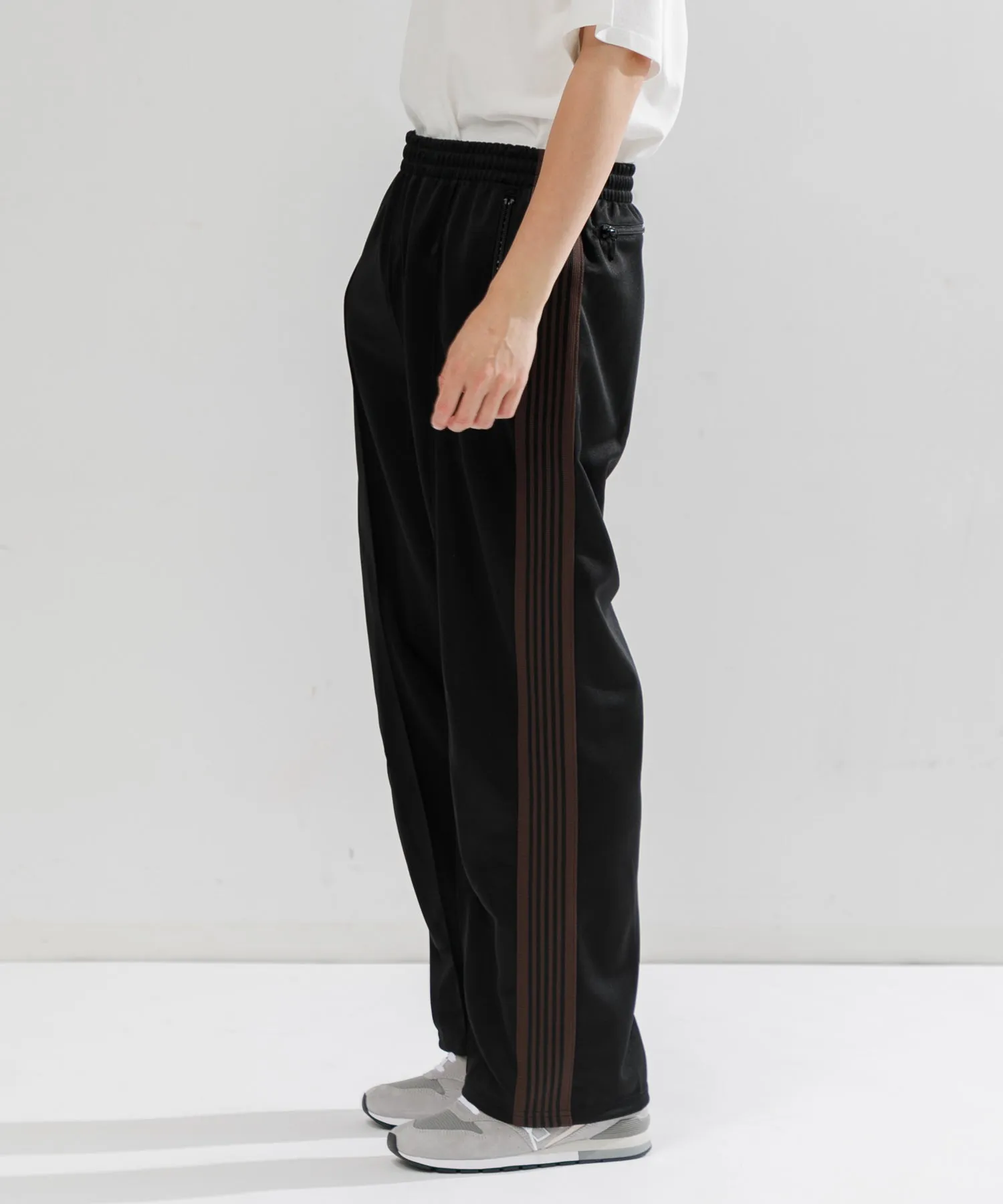 【MEN】NEEDLES TRACK PANTS - POLY SMOOTH