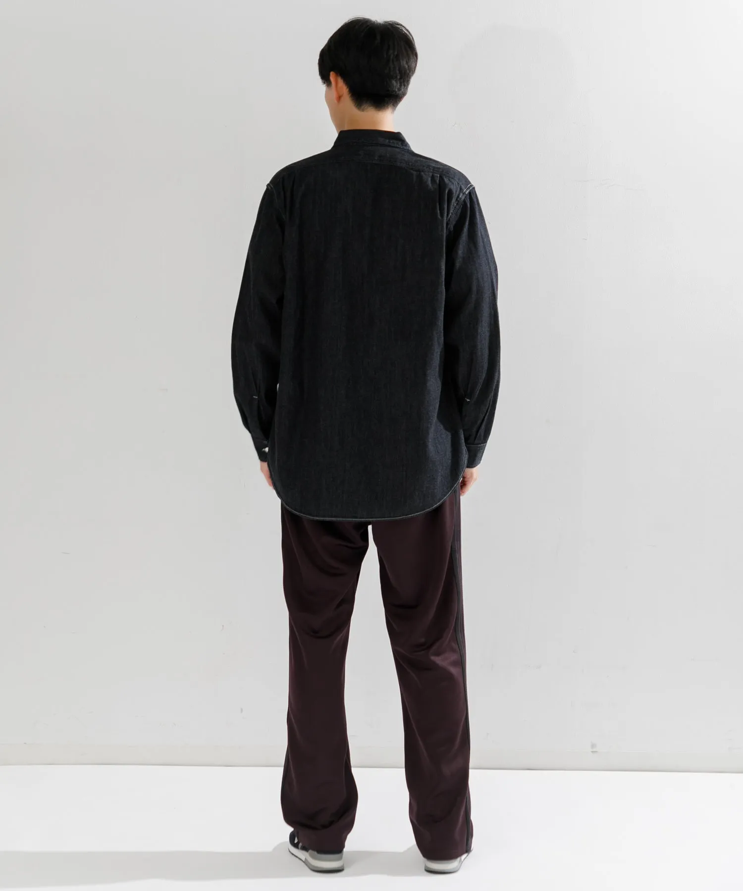 【MEN】NEEDLES TRACK PANTS - POLY SMOOTH