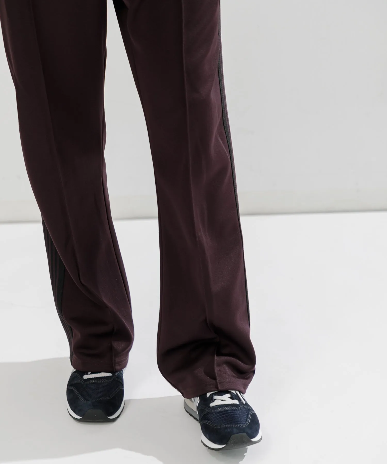 【MEN】NEEDLES TRACK PANTS - POLY SMOOTH