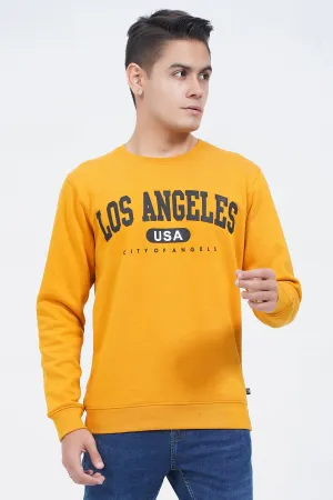 Mens "ELOY" Crew Neck Long Sleeves Sweatshirt