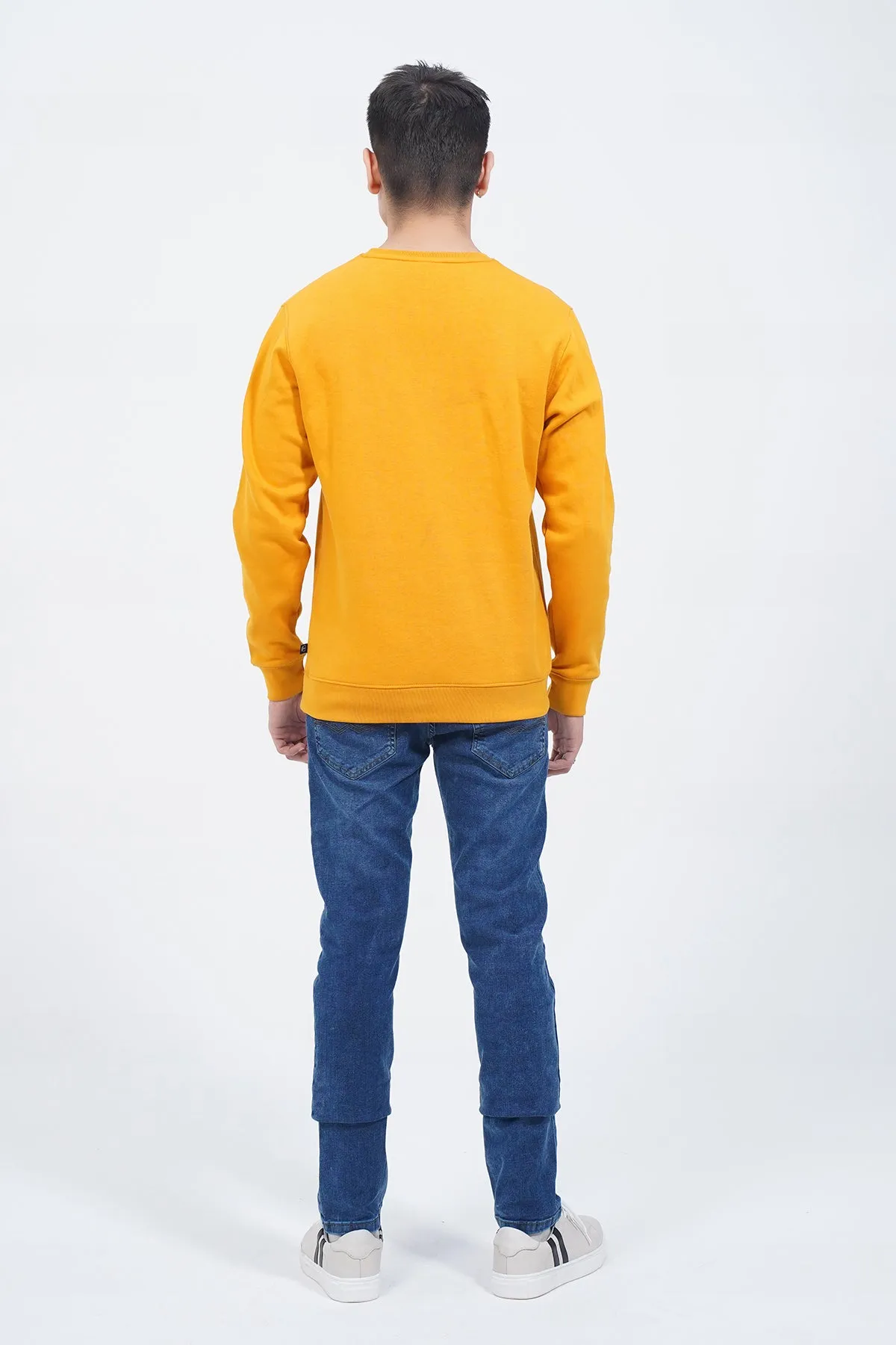 Mens "ELOY" Crew Neck Long Sleeves Sweatshirt