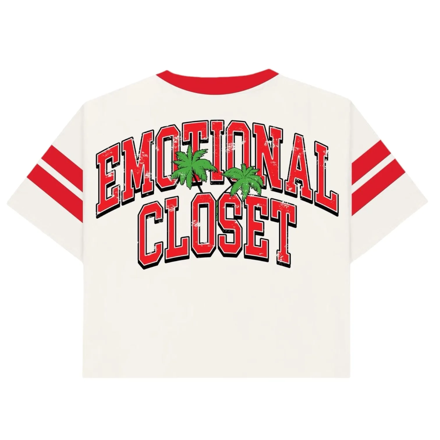 MIXED EMOTION: Beach Cropped Tee