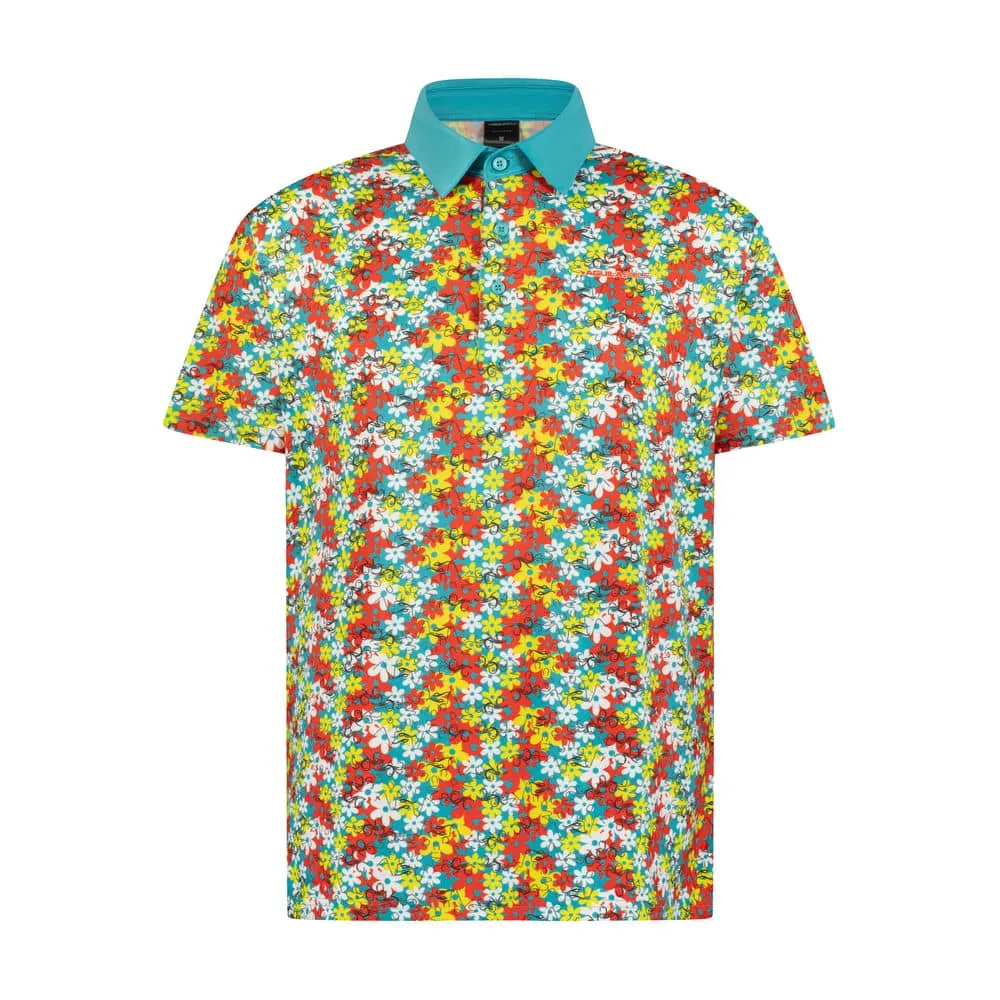 Moderno Dazzling Blooms Kid's Golf Polo
