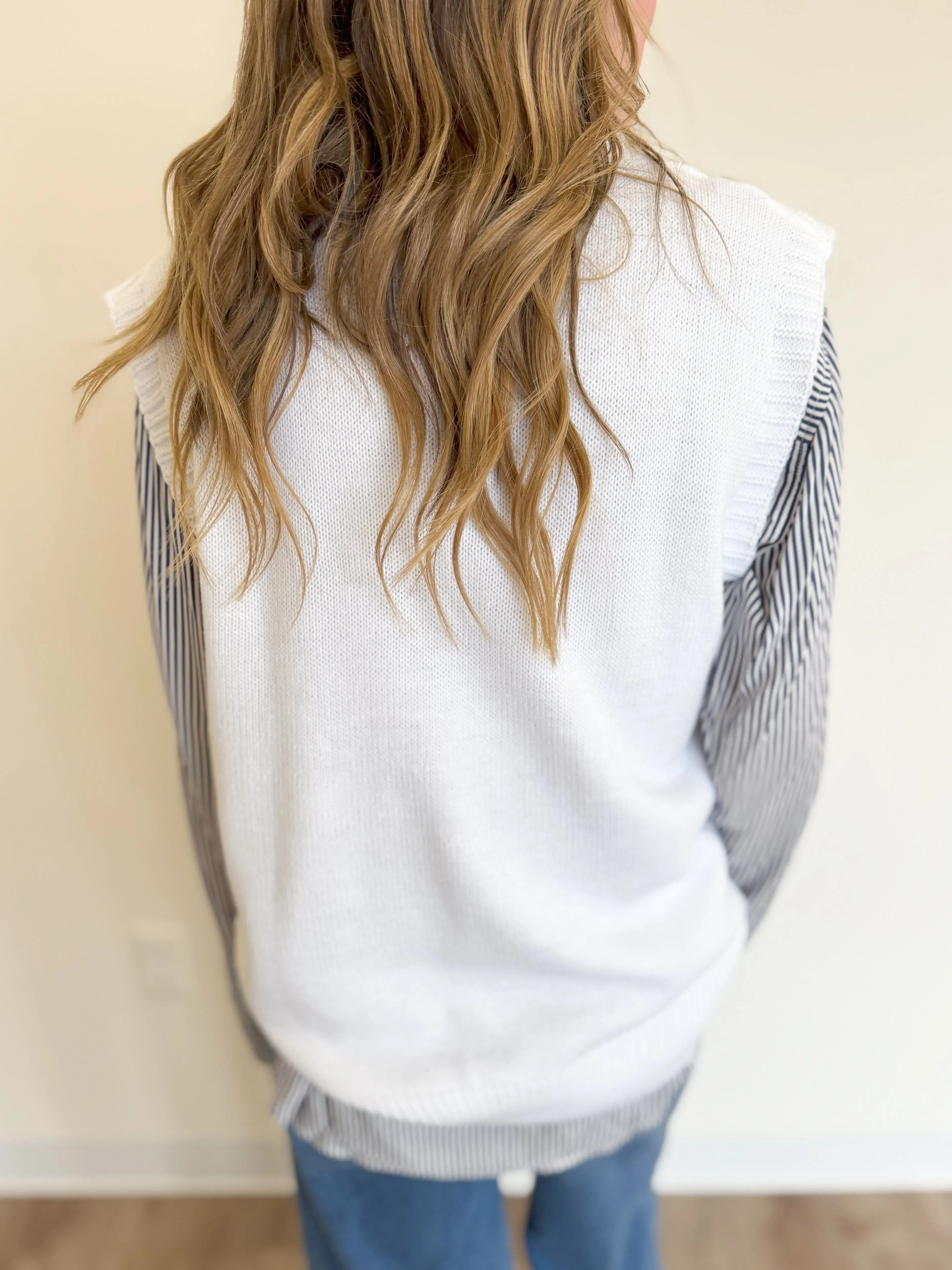 Morgan Sleeveless Round Neck Vest