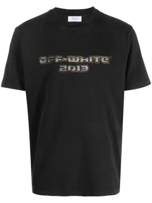 OFF-WHITE - Digit Bacchus Slim Tee Black