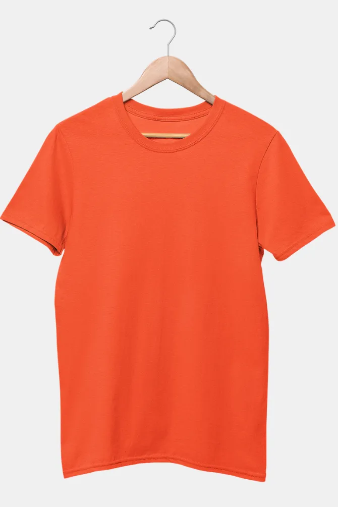 Orange T-shirt for women
