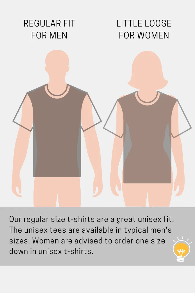 Orange T-shirt for women