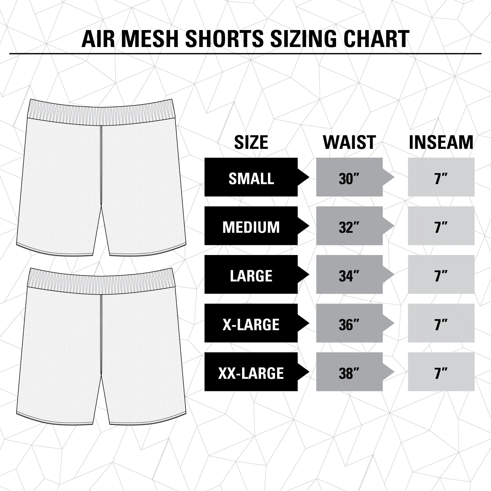 Ottawa Senators Men's 2 Tone Air Mesh Shorts Lined with Pockets