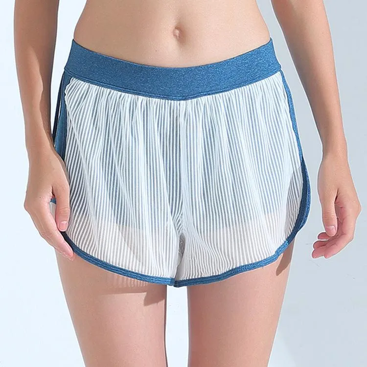 Outdoor Relaxed Mesh Yoga Shorts
