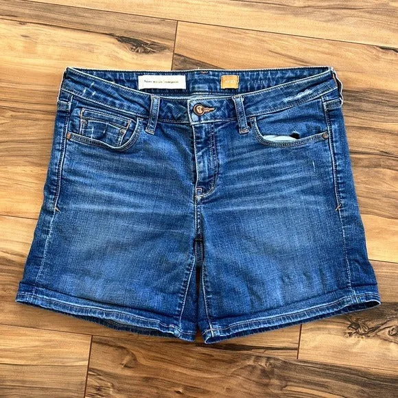 Pilcro Mid-rise Denim Shorts