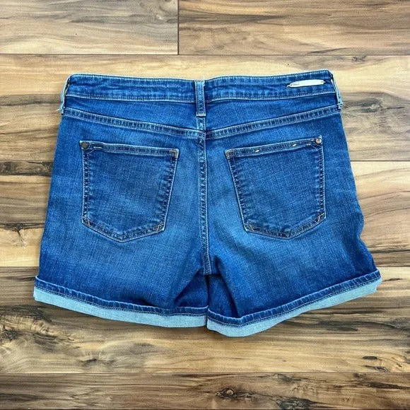 Pilcro Mid-rise Denim Shorts