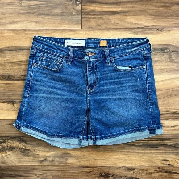 Pilcro Mid-rise Denim Shorts