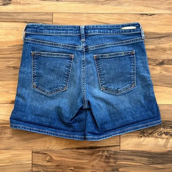 Pilcro Mid-rise Denim Shorts