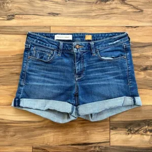 Pilcro Mid-rise Denim Shorts