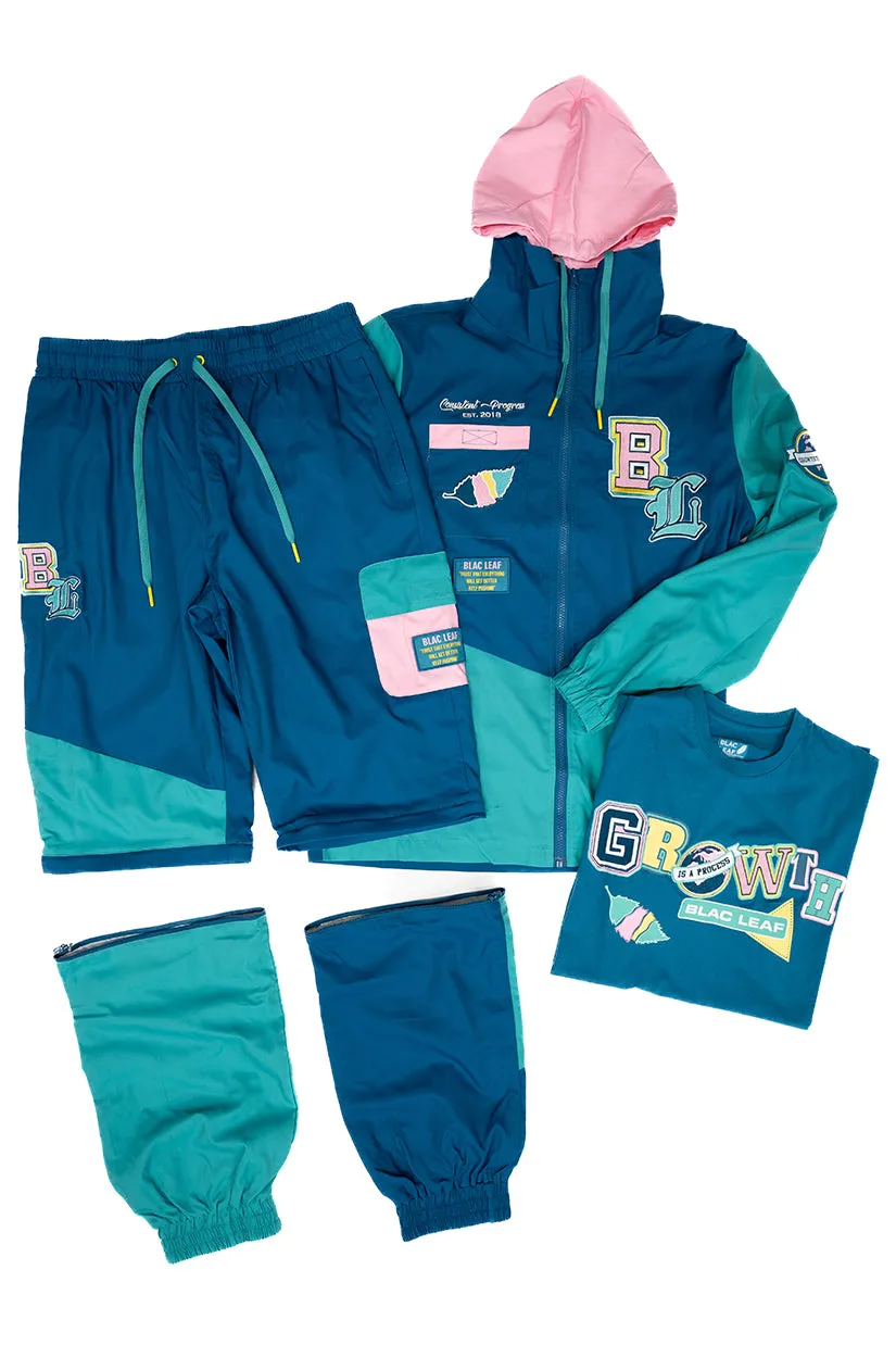 Progress Windbreaker, Jogger, Growth T-Shirt Bundle (Detachable to Shorts)