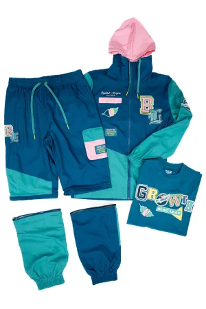 Progress Windbreaker, Jogger, Growth T-Shirt Bundle (Detachable to Shorts)