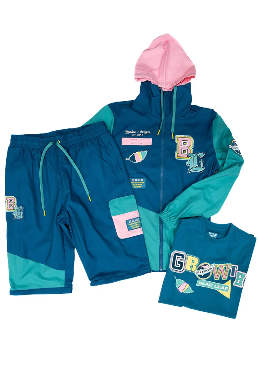 Progress Windbreaker, Jogger, Growth T-Shirt Bundle (Detachable to Shorts)