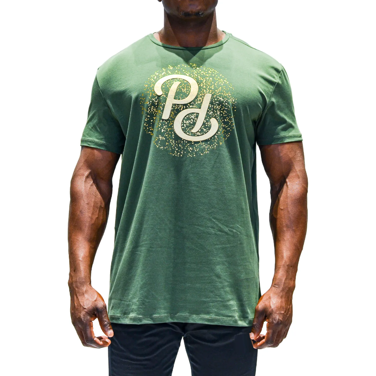 PURE PREMIUM LOGO  ICON T Shirt  GREEN