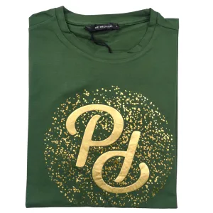 PURE PREMIUM LOGO  ICON T Shirt  GREEN