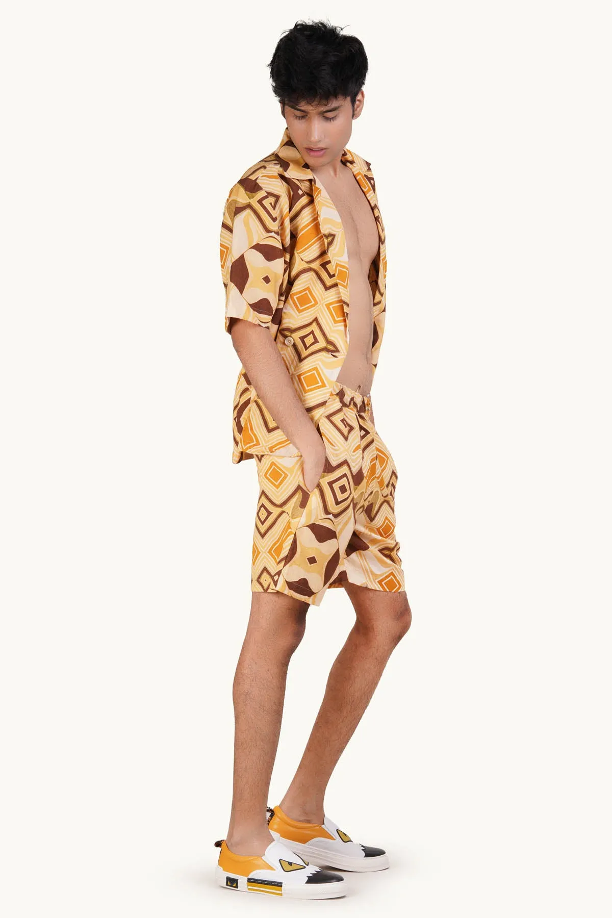 Quirky Print Shorts