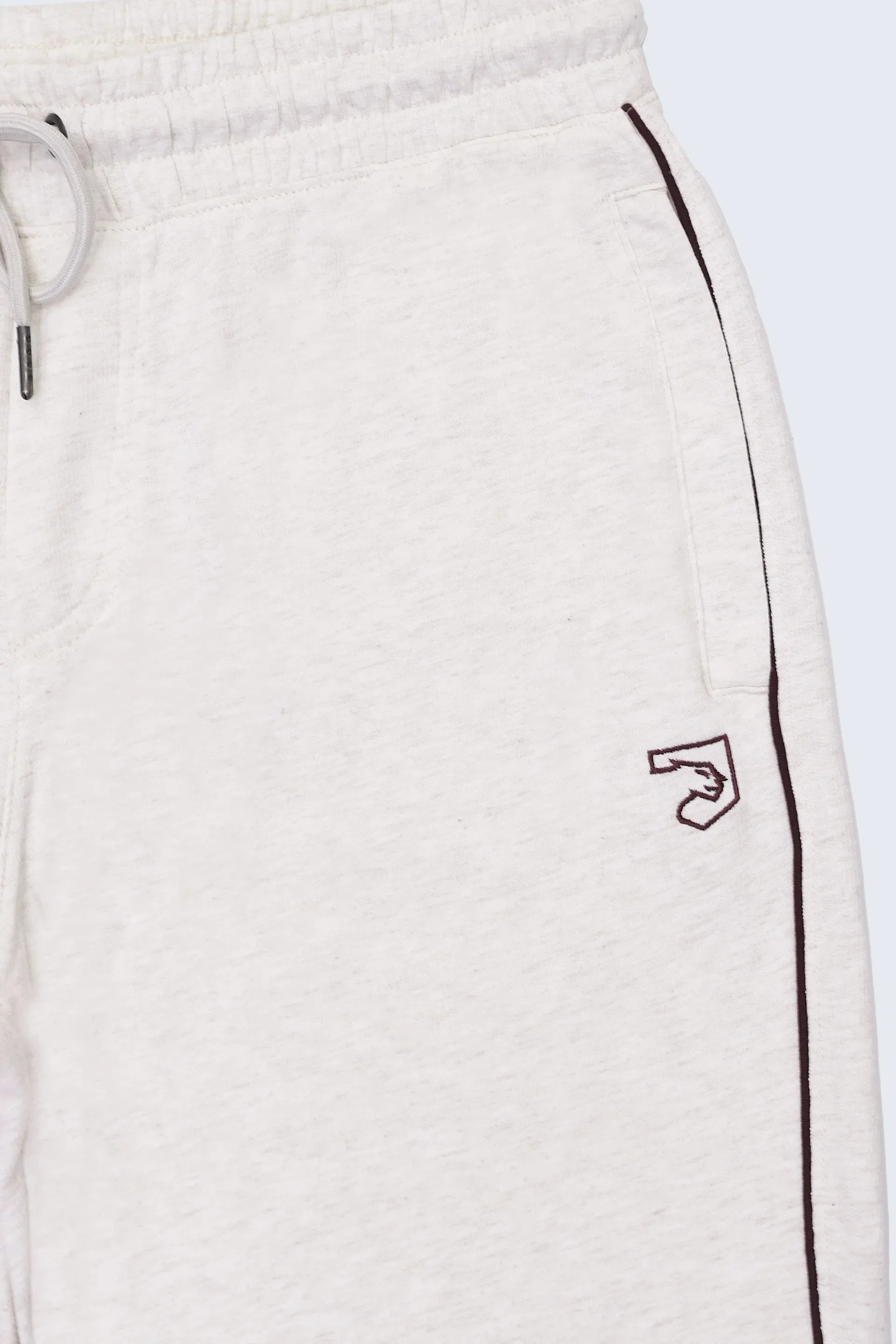 Relaxed Fit Side Piping Shorts