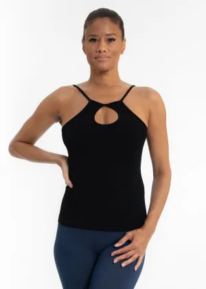 Ribbed Keyhole Cami
