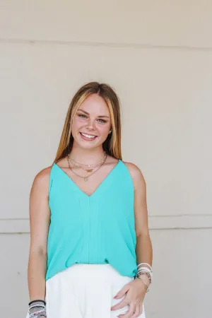 Roxy Aqua Blue Tank