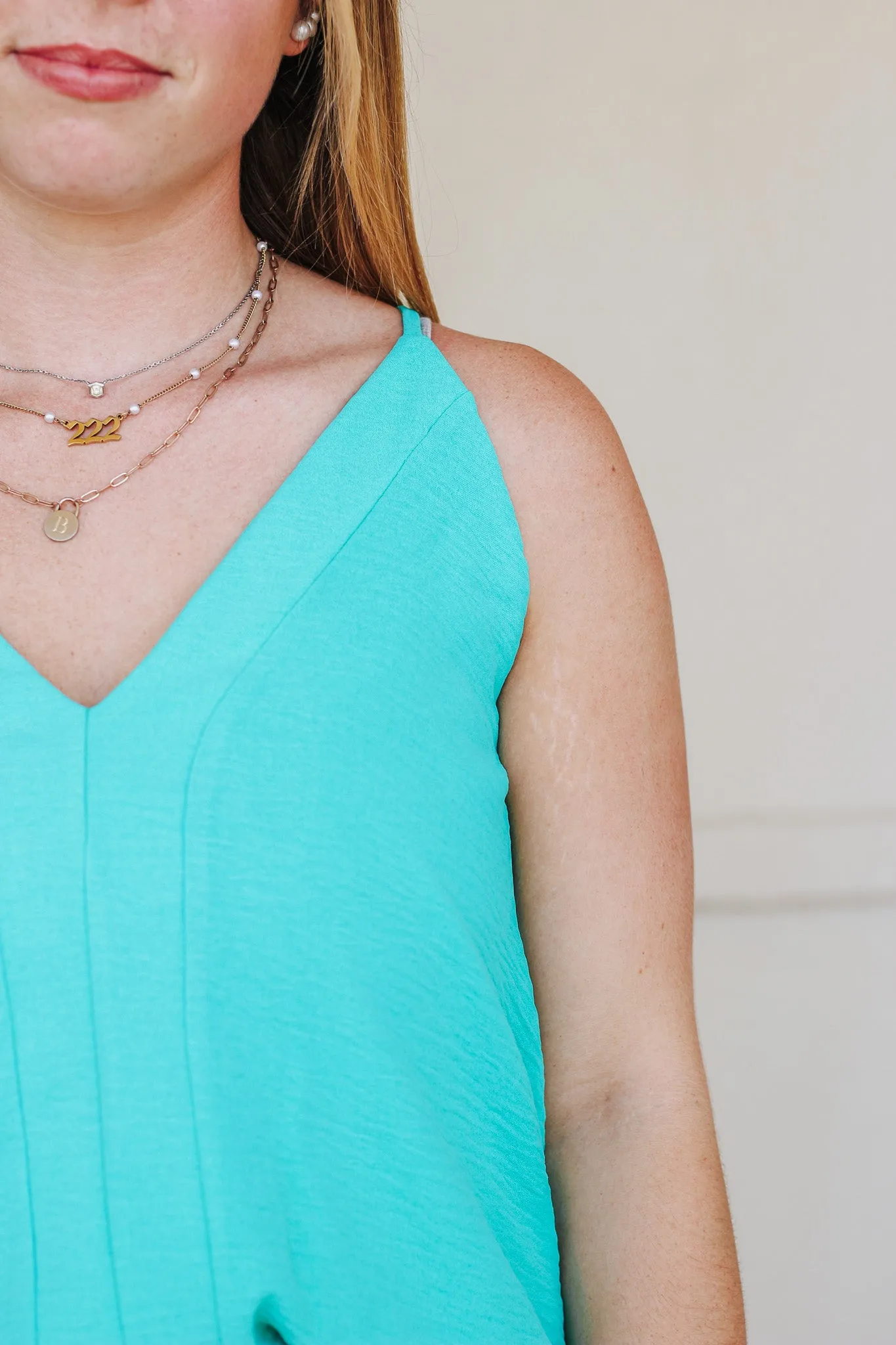 Roxy Aqua Blue Tank