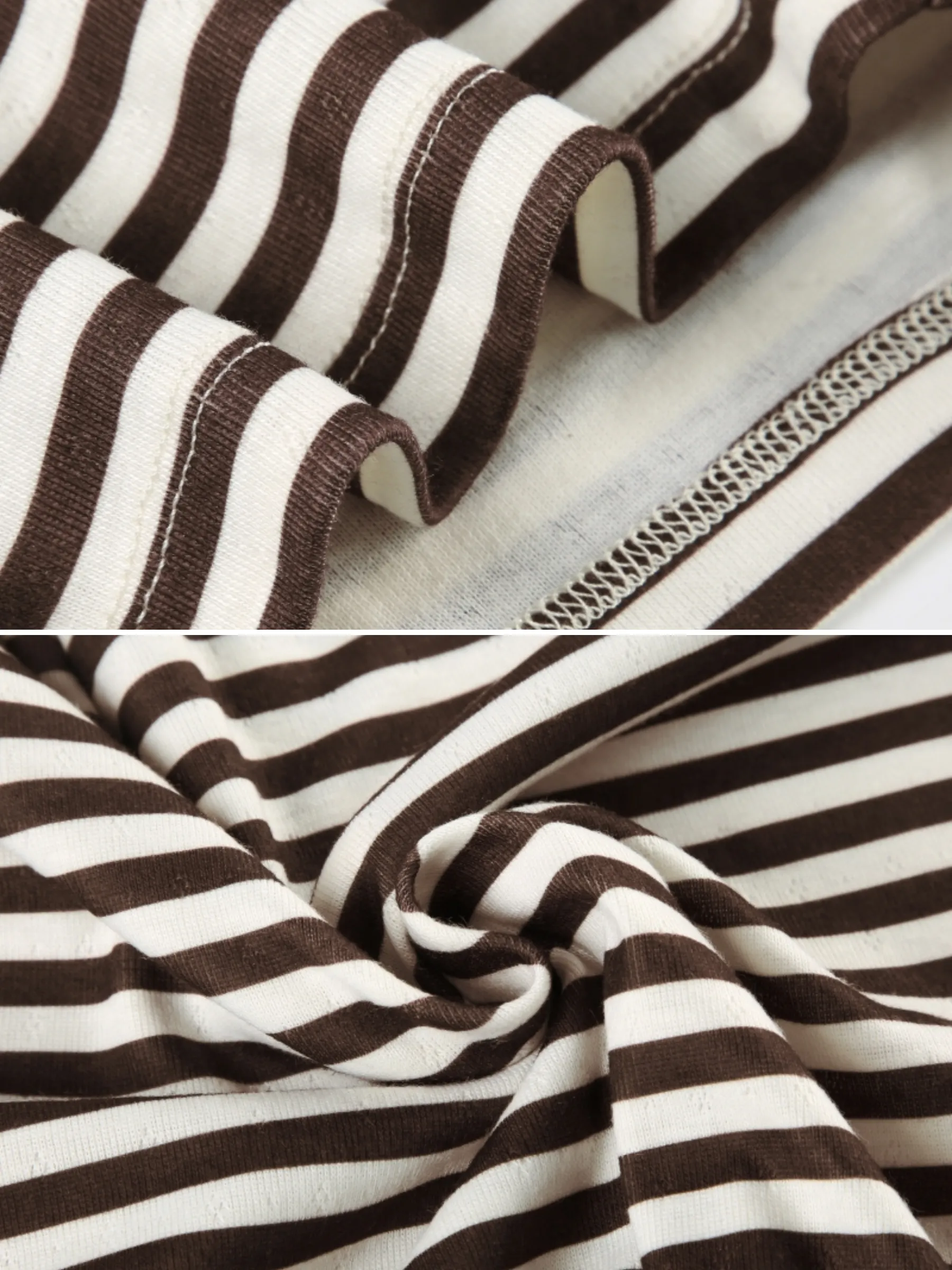 Salome Striped Cardigan Shorts Set