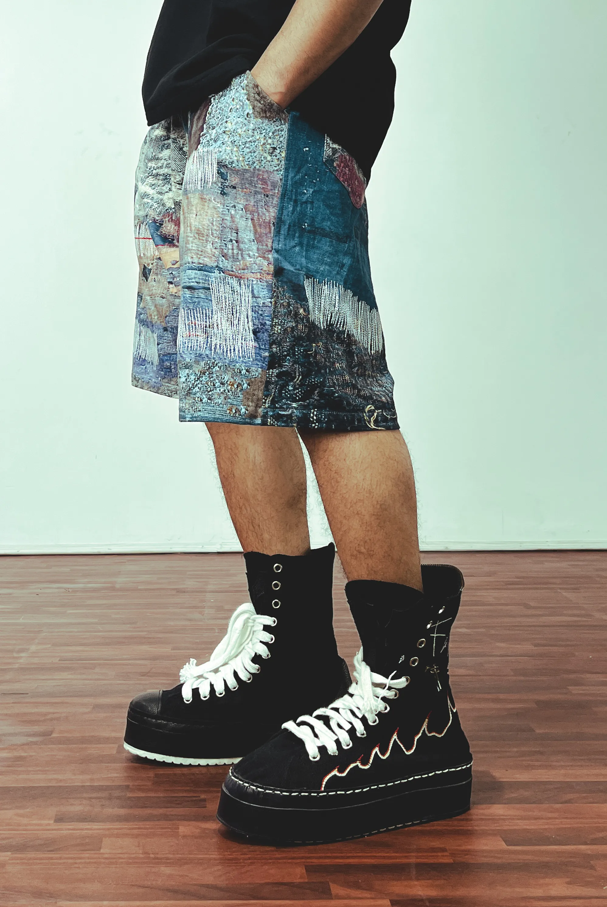Sashiko Shorts