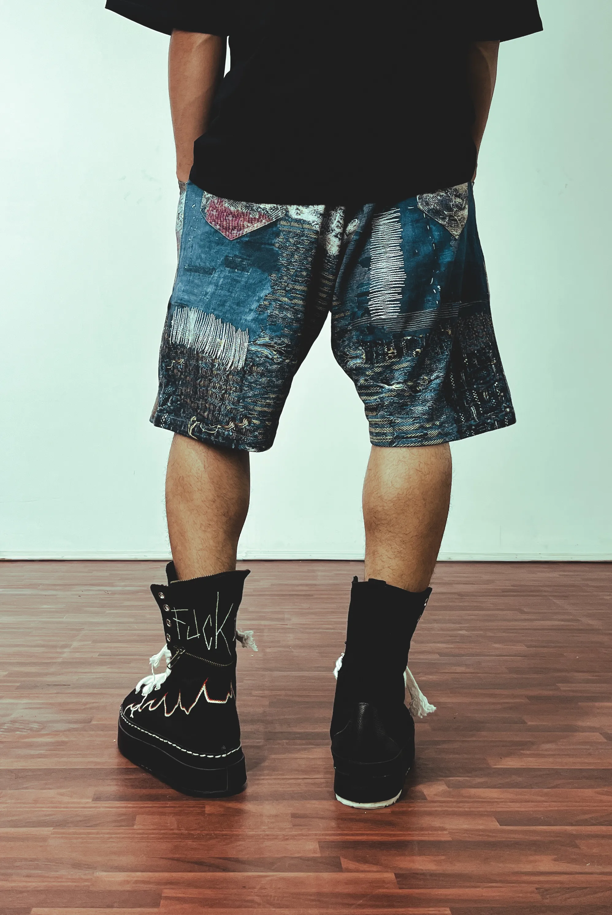 Sashiko Shorts