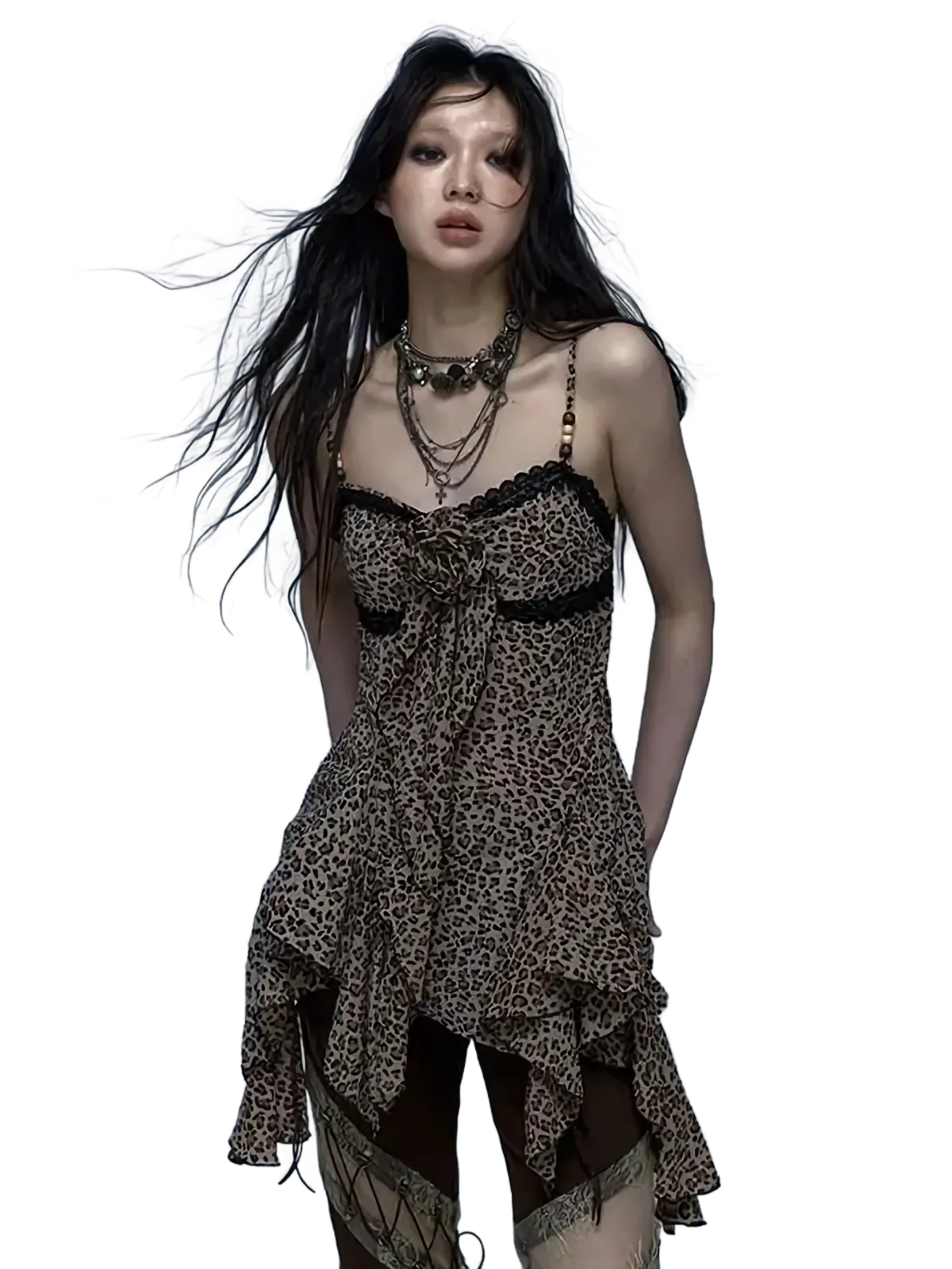 'Secret' Flowing Camisole Mini Dress