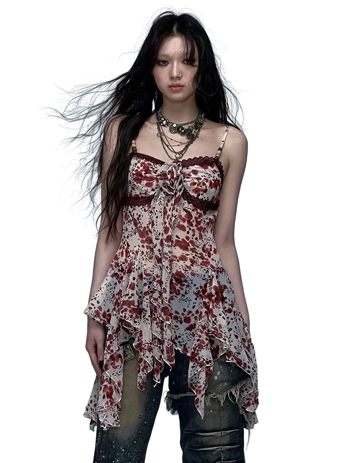 'Secret' Flowing Camisole Mini Dress