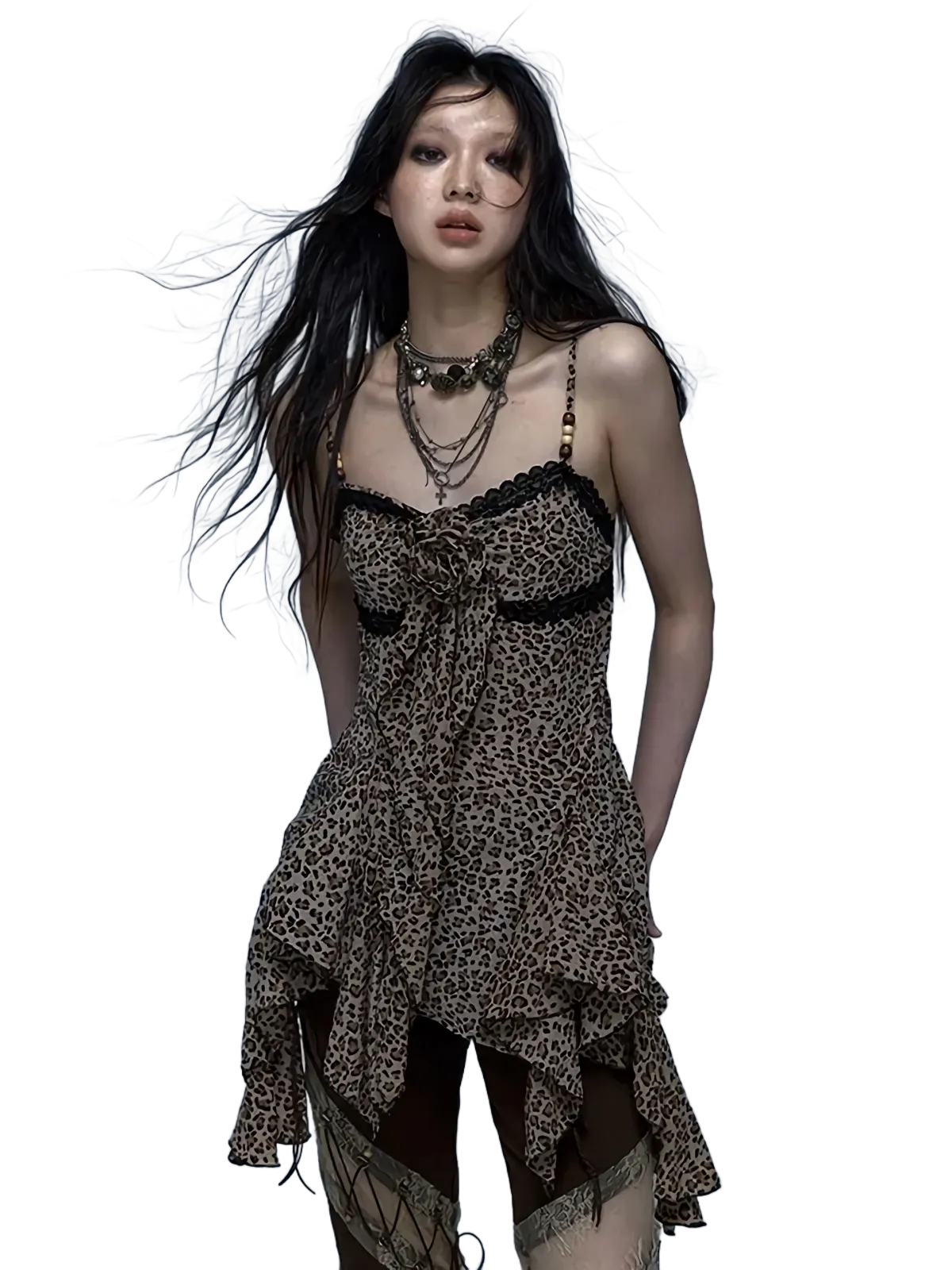 'Secret' Flowing Camisole Mini Dress