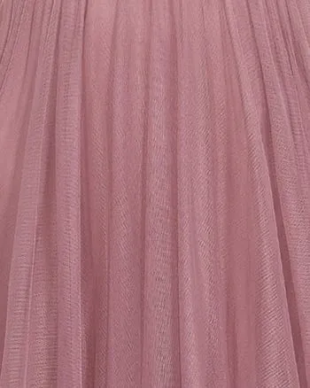 Sequin Off the Shoulder Maxi Tulle Evening Dress | Purple Orchid
