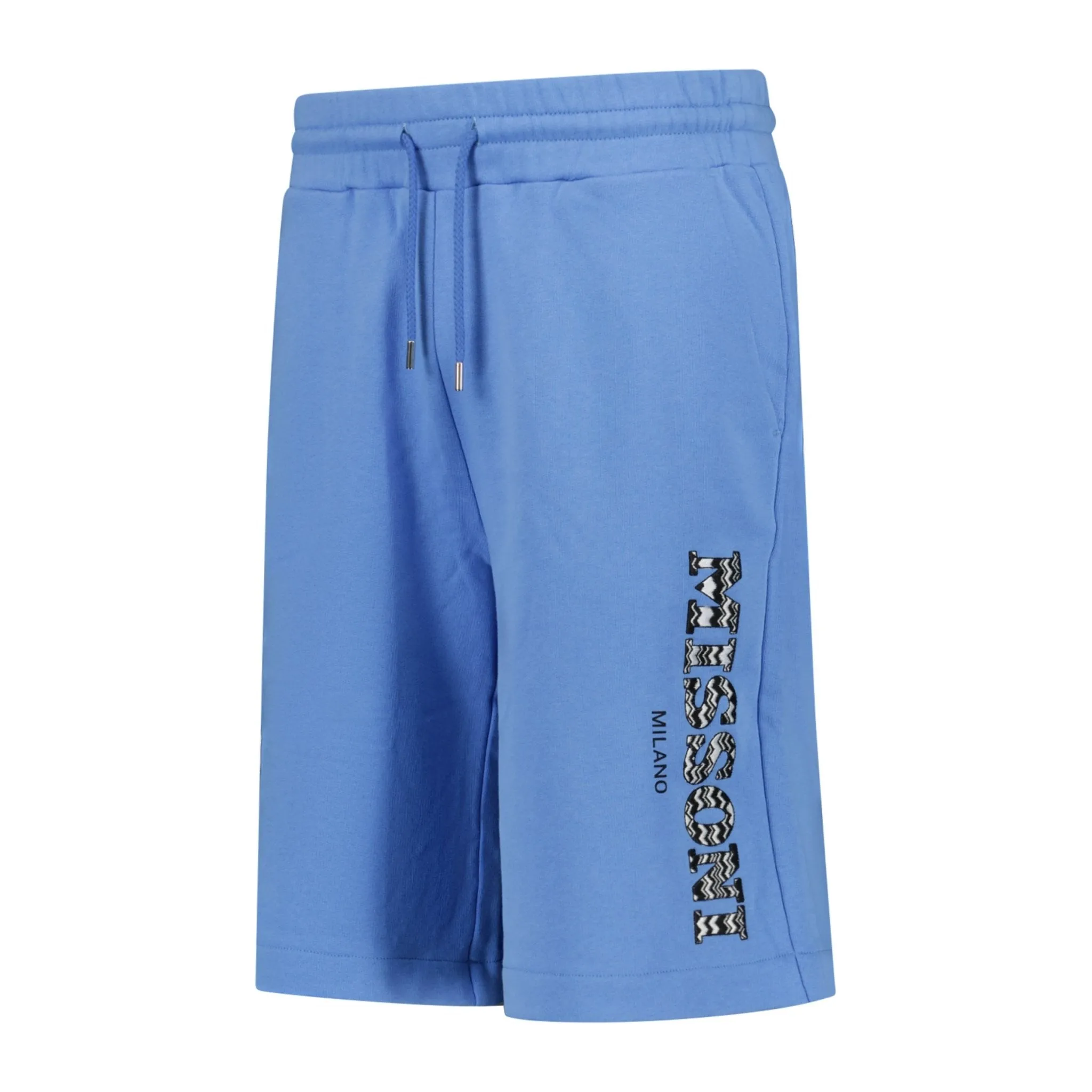 Side Pattern Shorts Blue